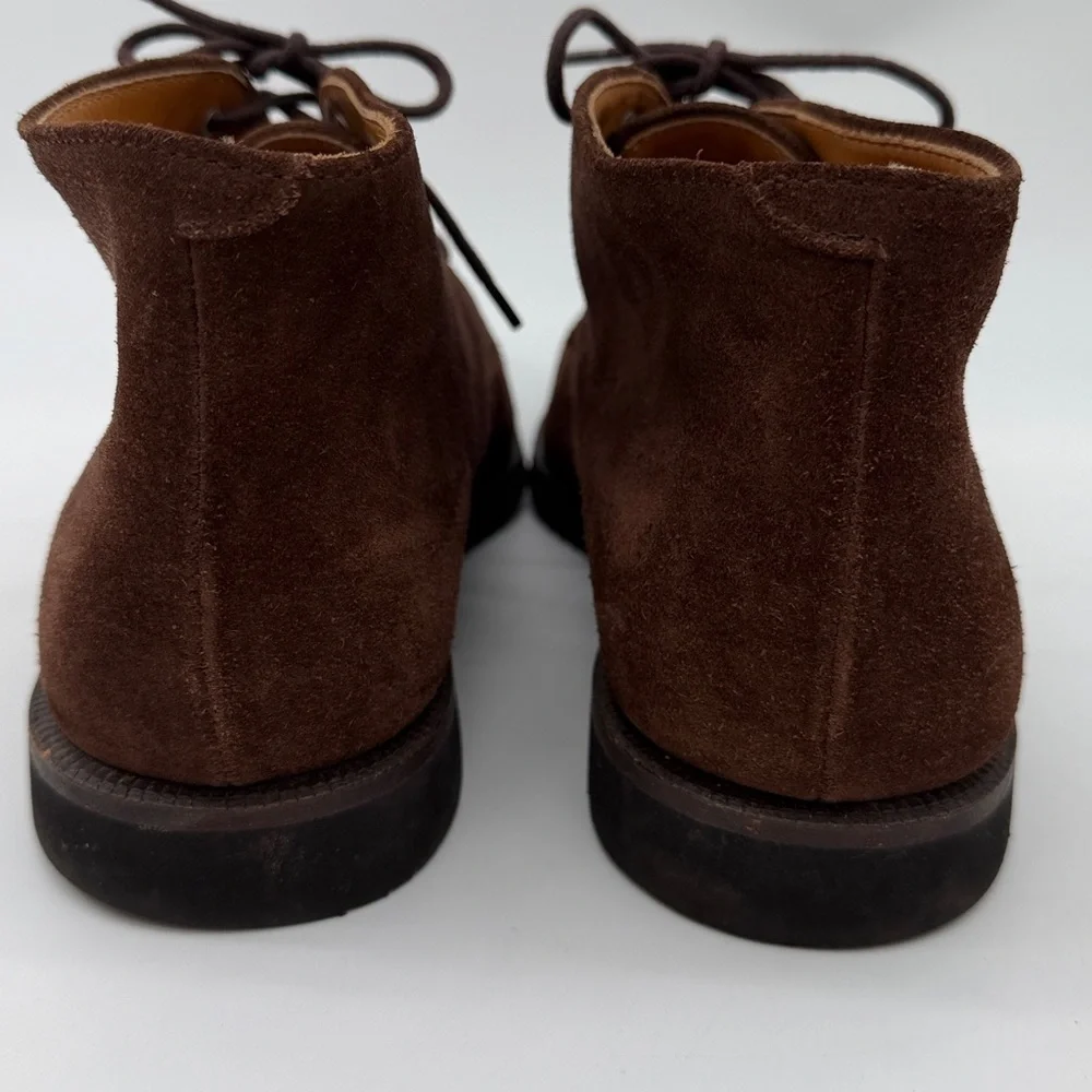 Cole Haan Roundhill Grand Waterproof Chukka Boots Brown Suede Men's Size 11D